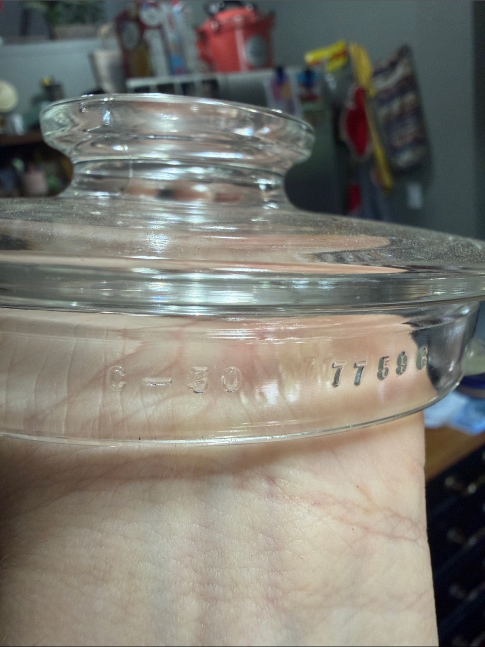 PYREX 9 Cup Glass Percolator Lid - Picture 2 of 7